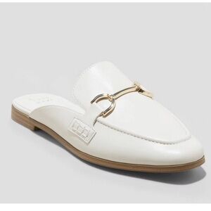 A New Day Women's Sz 9 Sandy Mule Flats with Memory Foam Insole New.